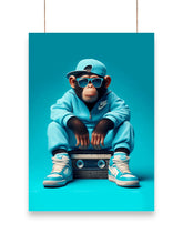 Cool Monkey | Cool - Poster | 22